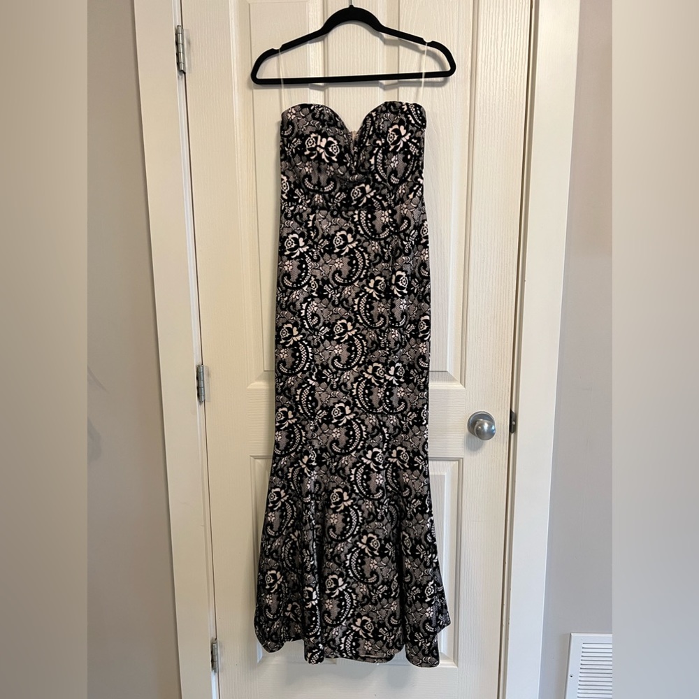 Velvet gown